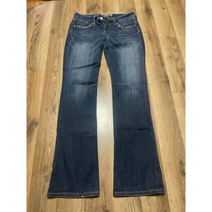 Express Jeans, Women's Size 2, Blue, Denim, Bootcut, Pockets